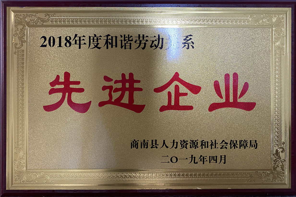 2018年先進企業(yè)